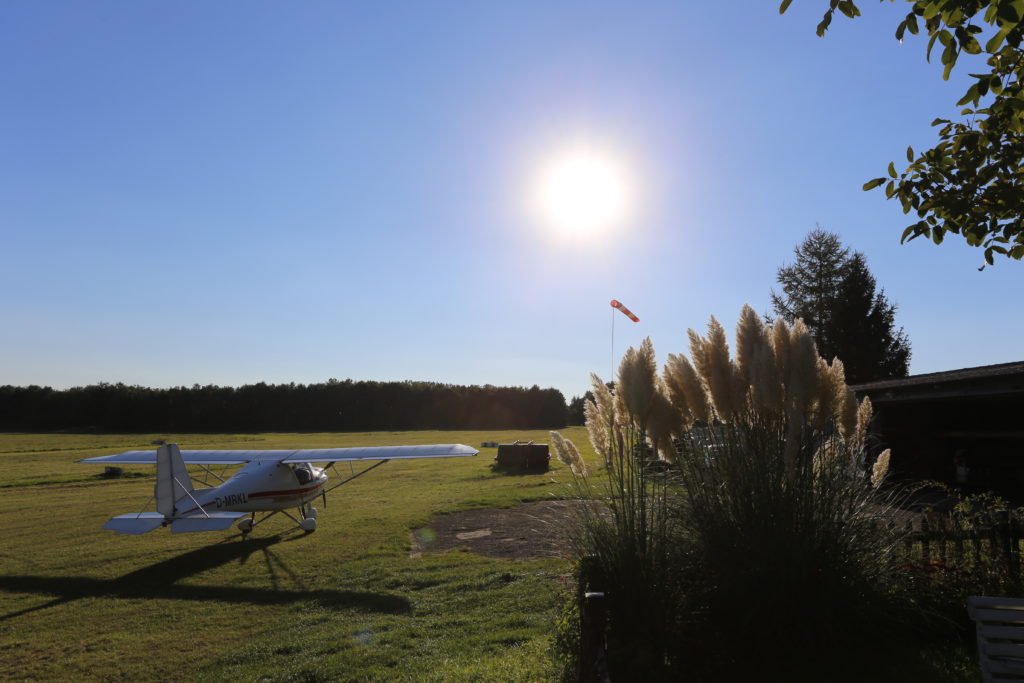 Flugplatzimpression aus Hengsen-Opherdicke